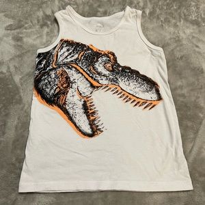 Sport kids tee with dinosaur print